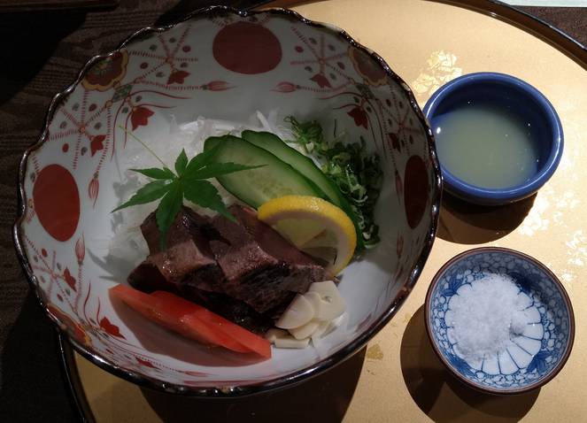鰹の塩たたき