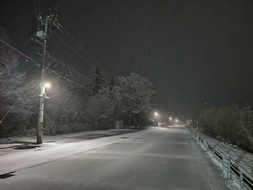 2025年GW、道央降雪
