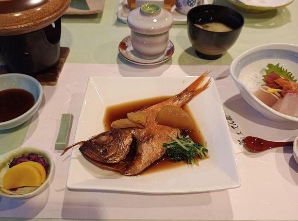 金目鯛の煮付け