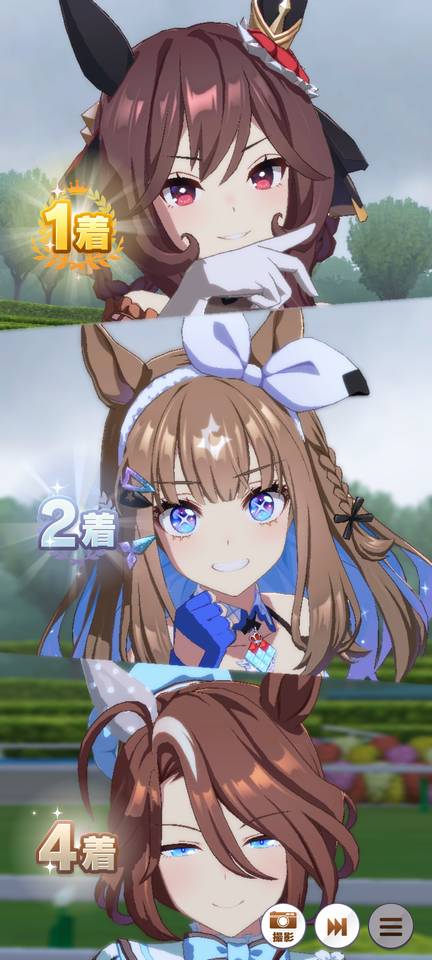 ウマ娘@2026年10月チャンミ(エリザベス女王杯)第1ラウンド:黒瀬厩舎ジェンチル君